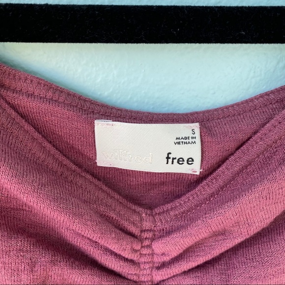 NWT Aritzia Wilfred Free Knit Anabela Dress - Picture 2 of 10